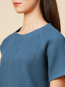 Waffle Knit Raglan Tee & Pj Set