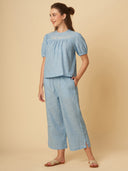 EMBROIDERED LOUNGE SET