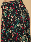 PRINTED VISCOSE CROPPED PJ'S