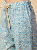 FLORAL PRINTED JERSEY NIGHTSUIT