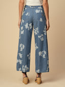 PRINTED DENIM BOYFRIEND JEANS