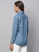 Light Weight Cotton Tencel Essential Denim Shirt