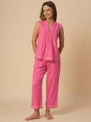 RIC RAC TRIMMED LOUNGE SET