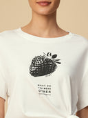 MICRO BAMBOO COTTON DROP SHOULDER OVERSIZED TEE