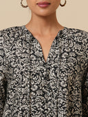 VINTAGE FLORAL RAGLAN TUNIC