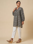 VINTAGE FLORAL RAGLAN TUNIC