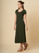 WOOLEN RUSSY LONG DRESS