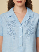 EMBROIDERED LOUNGE SET