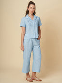 EMBROIDERED LOUNGE SET