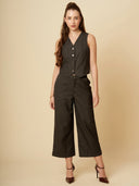 PINSTRIPE WAISTCOAT & TROUSERS CO-ORD SET