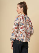 CRUSHED VISCOSE TUNIC TOP