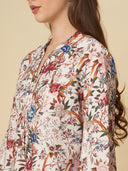 CRUSHED VISCOSE TUNIC TOP