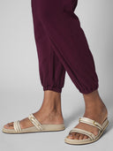 Relaxed lycra jersey overstitched lounge set