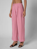 SIDE PANEL VISCOSE BLEND FLATFRONT TROUSER