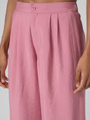 SIDE PANEL VISCOSE BLEND FLATFRONT TROUSER