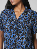RICRAC DETAILED PRINTED RAYON PJ SET