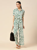 OVERBLOWN CACTUS PRINTED MODAL SHORT SLEEVE SHIRT