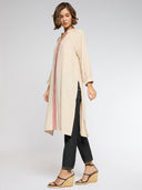 CREP LUREX LONGLINE TUNIC