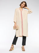 CREP LUREX LONGLINE TUNIC