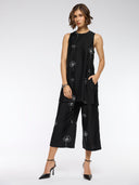CRUSHED SATIN EMBROIDERED CO-ORD SET