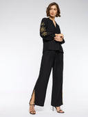 VISCOSE TWILL EMBROIDERED CO-ORD SET
