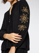 VISCOSE TWILL EMBROIDERED CO-ORD SET