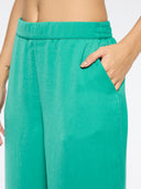 HAMMERED SATIN POP OVER TUNIC & PANTS CO-ORD SET