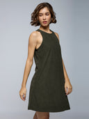CORDROY SWING DRESS