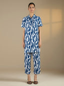 SPLICE N DICE COLLARED POPOVER TWILL BLEND CO-ORD SET