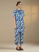 SPLICE N DICE COLLARED POPOVER TWILL BLEND CO-ORD SET