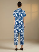 SPLICE N DICE COLLARED POPOVER TWILL BLEND CO-ORD SET