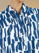 SPLICE N DICE COLLARED POPOVER TWILL BLEND CO-ORD SET