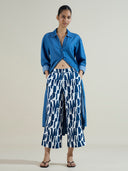 DENIM FRONT SPLIT LONGLINE CO-ORD