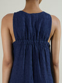 BUBBLE TEXTURED SWING DRESS