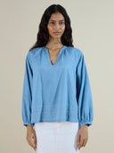POPOVER RAGLAN 5.5OZ DENIM TUNIC