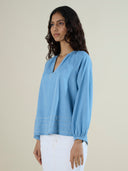 POPOVER RAGLAN 5.5OZ DENIM TUNIC