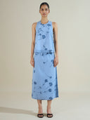 SCARTERED CARNATION DENIM CO-ORD SET