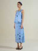 SCARTERED CARNATION DENIM CO-ORD SET
