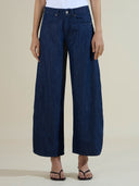 BARREL MID BLUE JEANS
