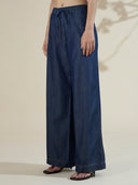 WIDE LEG DENIM PULL ONS