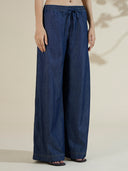WIDE LEG DENIM PULL ONS