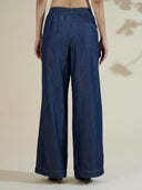 WIDE LEG DENIM PULL ONS