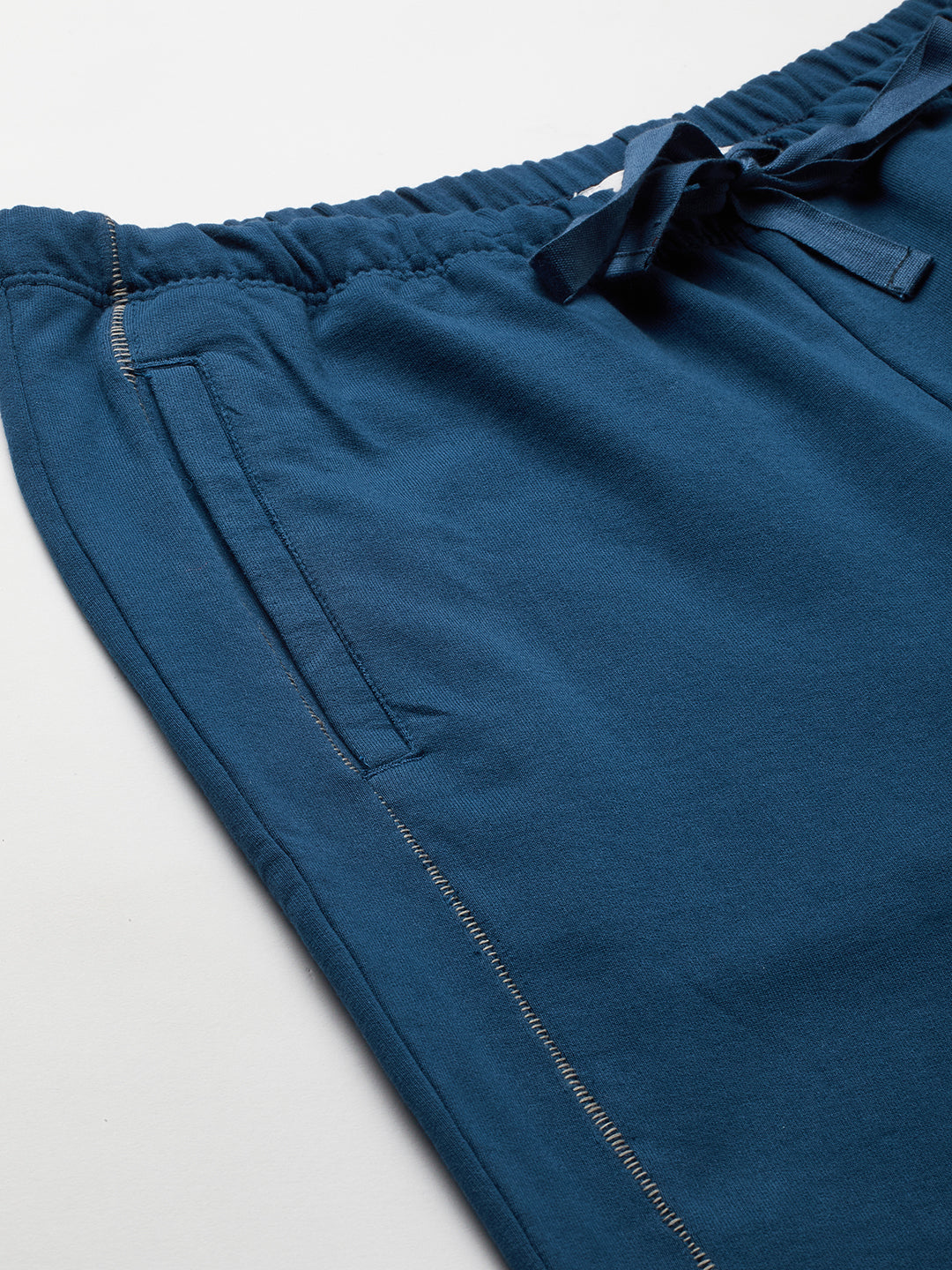 French Terry Drop Shoulder Sweatshirt & Slim Leg Co-Ord Set