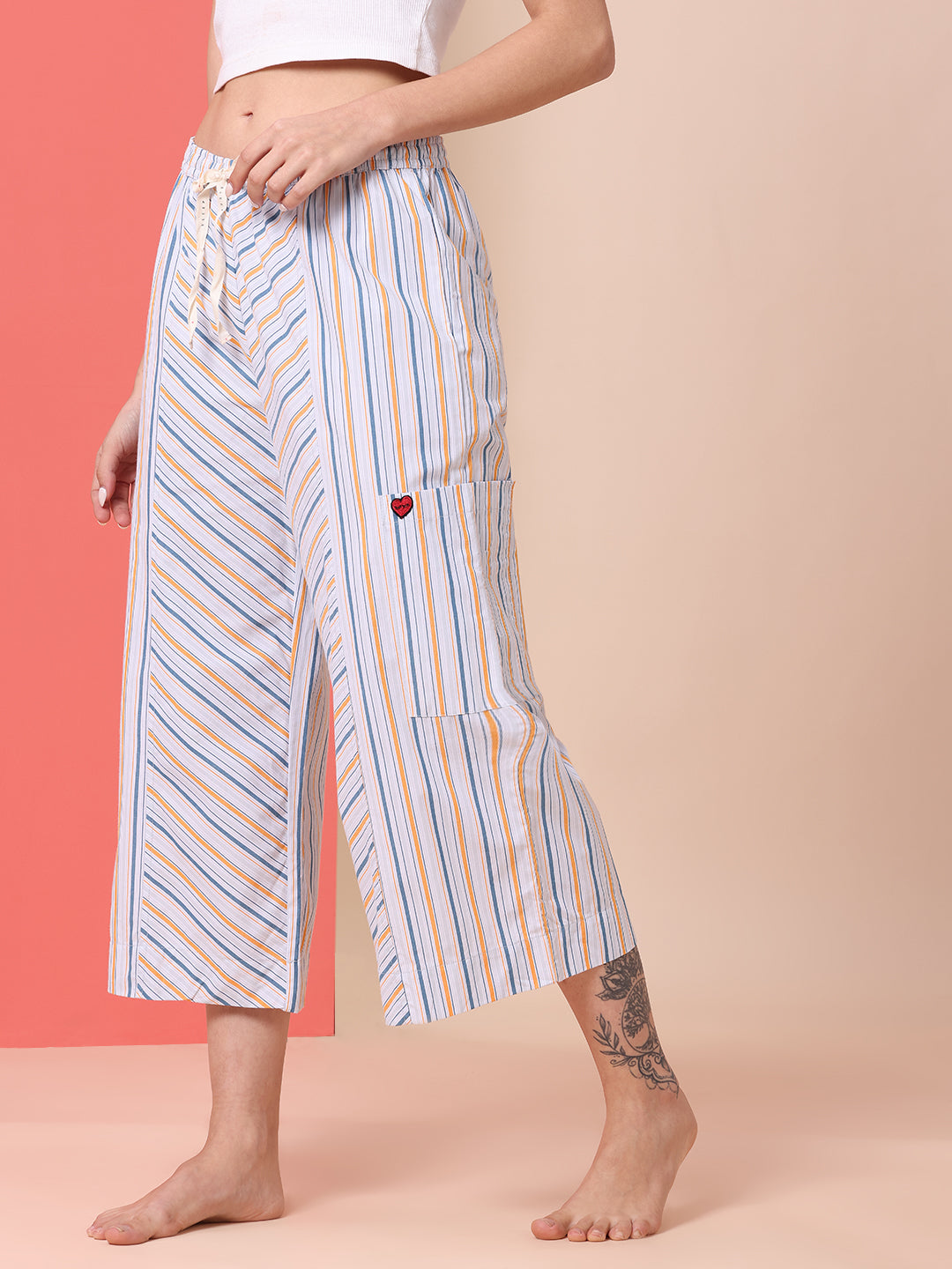 STRIPED CARGO PJ'S