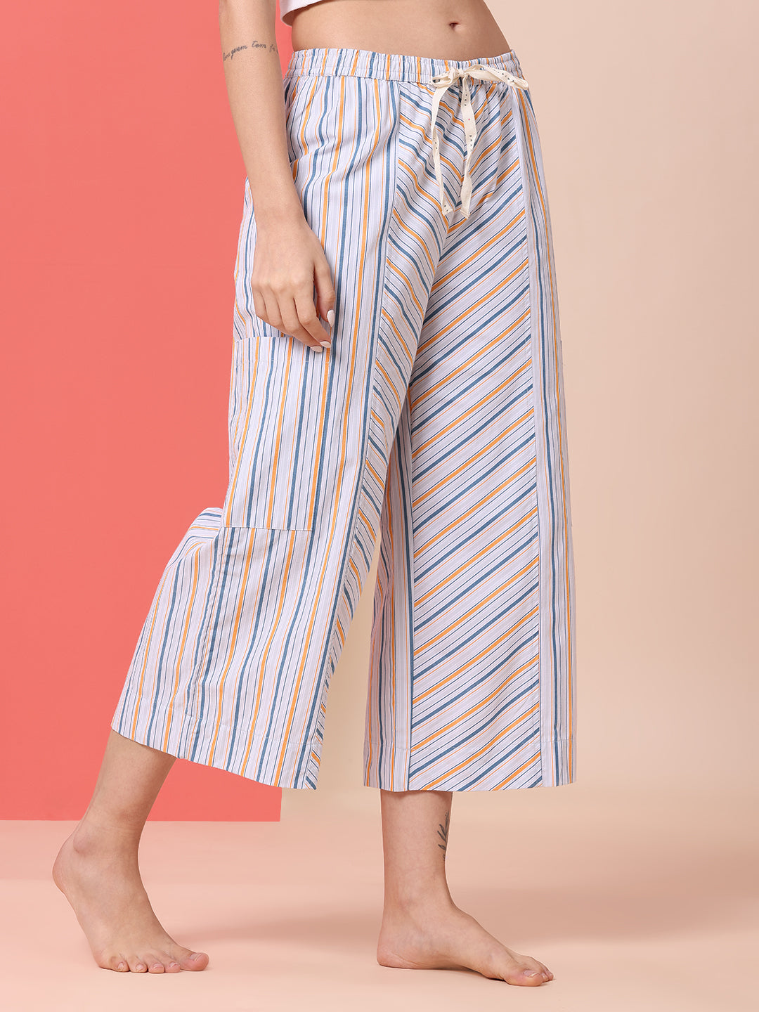 STRIPED CARGO PJ'S