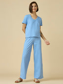 V- NECK ESSENTIAL NIGHTSUIT