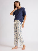 "ANYWHERE IS AN OASIS" PRINTED NIGHTSUIT