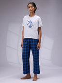 SWALLOW PRINTED NIGHTSUIT