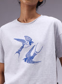 SWALLOW PRINTED NIGHTSUIT