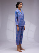 CHECKERED NIGHT SUIT